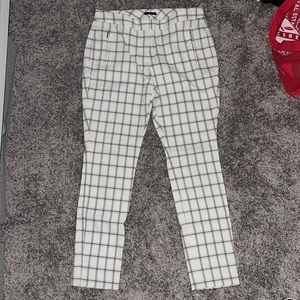Checkered Business Casual Pants